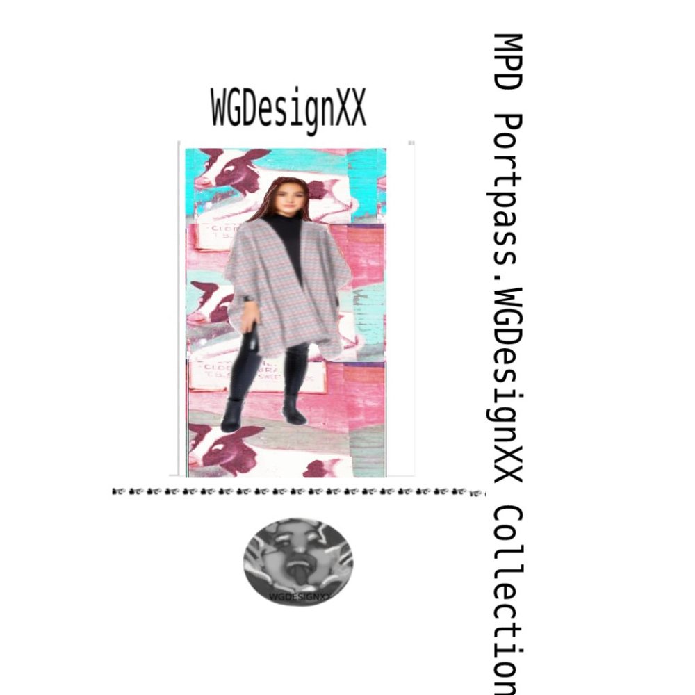 WoolCape with the MeatPackingDistrict NYC textile